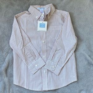 Janie and Jack Button Down Shirt, Size 3, NWT